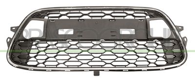 GRILLE CENTRALE PC CHROME                             